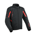 Giacca moto Gore-Tex Dane Elling 2 nero e rossa, EN 17092 AA, foto Dane