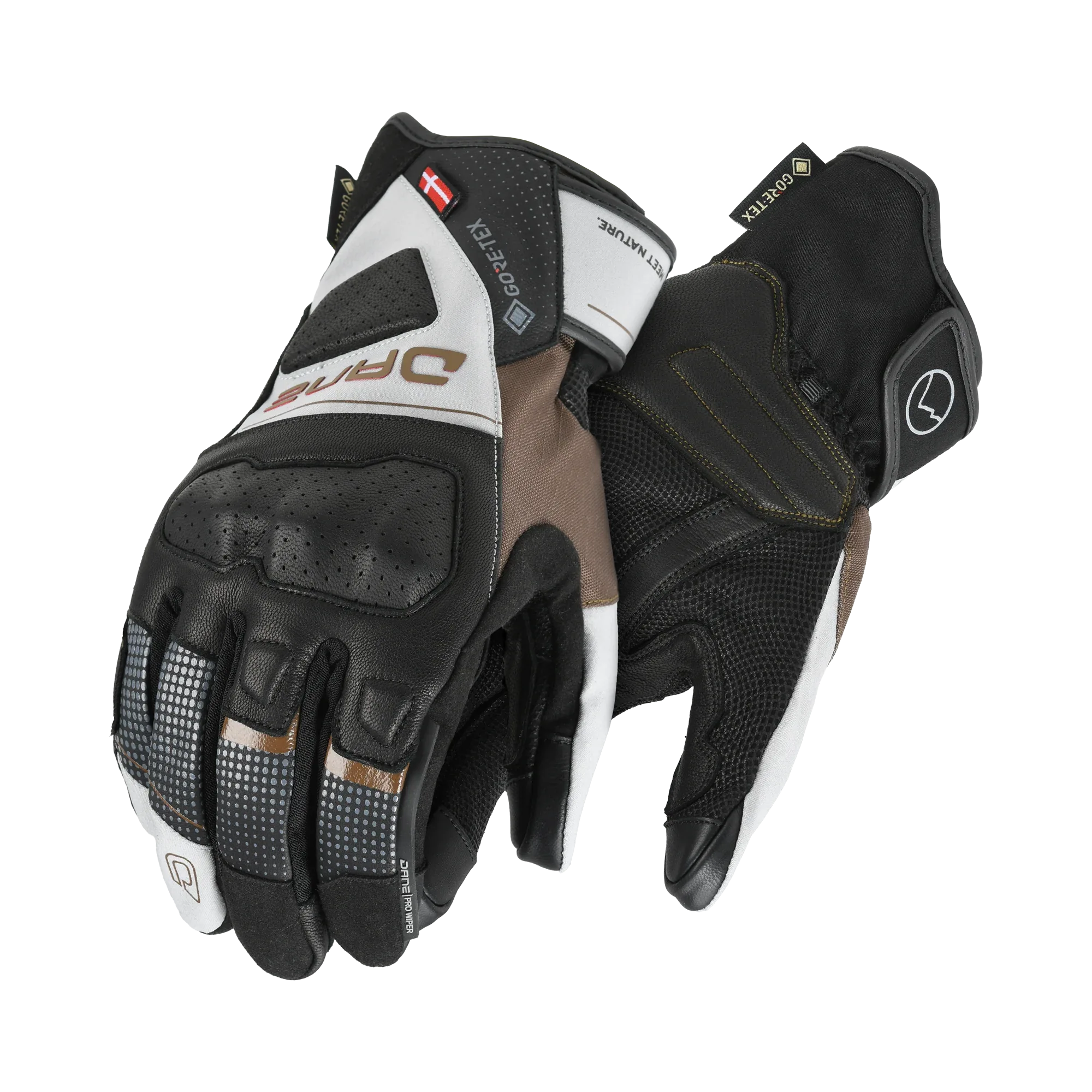 Dane Dane Eskil Gore-Tex Grip Guanti Moto | Impermeabili Guanti da moto - Moon Bike - Vista 3