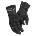 Guanti moto Dane Odin Gore-Tex Grip neri, dorso con protettore nocche in TPR e palmo in pelle rinforzato, foto ufficiale Dane