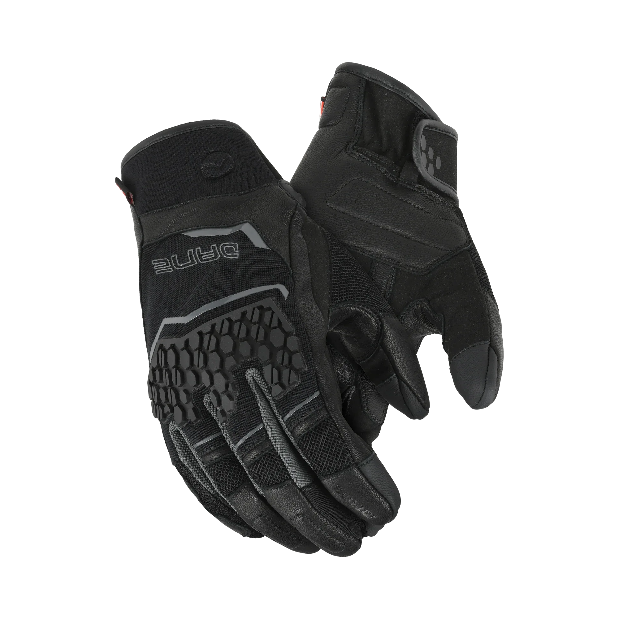 Dane Dane Rorvig Guanti Moto Estivi Mesh Ventilati Nero Guanti da moto - Moon Bike - Vista 4