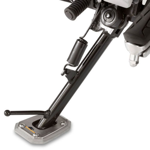 Estensione cavalletto laterale Kappa ES1111K in alluminio e inox per Honda Transalp, CB500X, NC750X e Integra