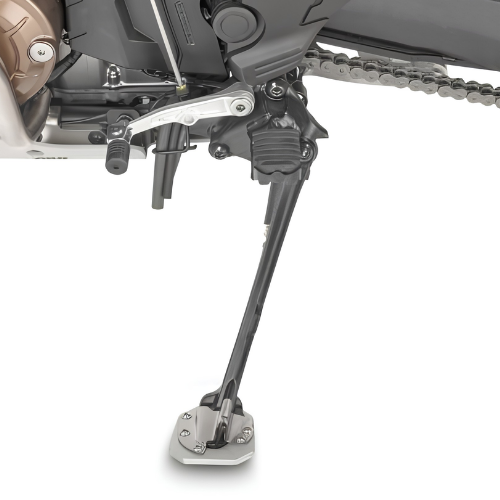 Estensione cavalletto laterale Kappa ES1161K in alluminio e inox per Honda CRF1000L Africa Twin 2018-2019