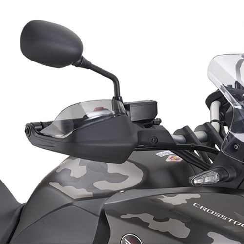 Estensione Paramani Kappa EH1110K in Plexiglass Fumé – Honda Crosstourer 1200 / 1200 DCT (2012-2016) - Moon Bike - Vista 1