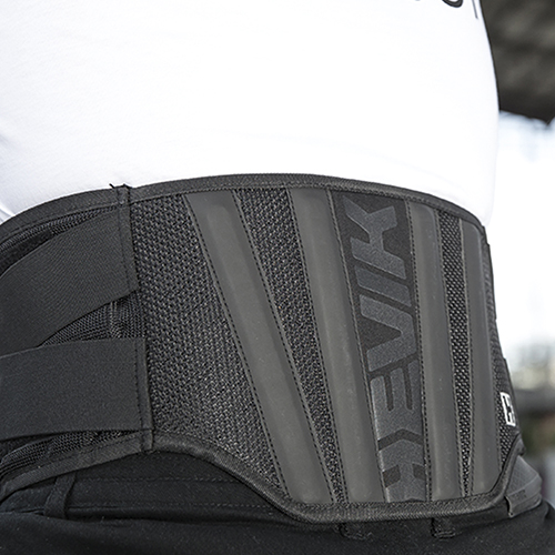 Fascia Lombare Hevik H-Belt Nero Taglia XS-S Abbigliamento Tecnico - Moon Bike - Vista 3
