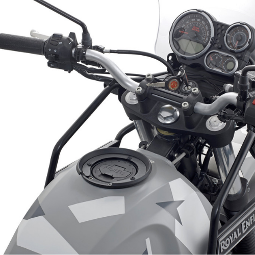 Flangia Metallica Tanklock Kappa BF39K per Royal Enfield Himalayan Borse Moto - Moon Bike - Vista 1