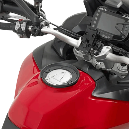 Flangia metallica Kappa BF11K Tanklock per Ducati Multistrada 1200/1260/950, BMW GS e KTM Adventure - Moon Bike - Vista 1