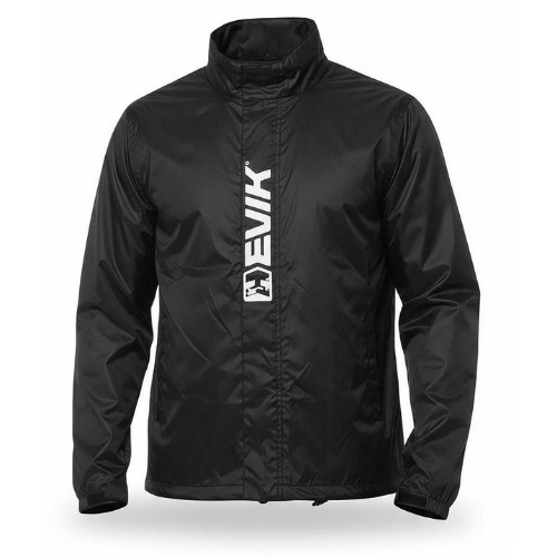 Giacca Antipioggia Hevik Ultralight Nero Giacca Moto - Moon Bike - Vista 1