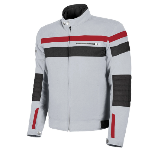 Giacca Moto Hevik Blackjack Impermeabile Grigio - Moon Bike - Vista 1