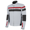 Giacca Moto Hevik Blackjack Impermeabile Grigio - Moon Bike - Vista 1