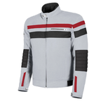Giacca Moto Hevik Blackjack Impermeabile Grigio - Moon Bike - Vista 1
