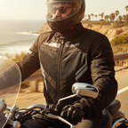 Giacca Moto Hevik Ikaro Light Nero - Moon Bike - Vista 9