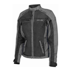 Giacca Moto Hevik Merak Lady Donna Grigio - Moon Bike - Vista 1