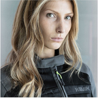 Giacca Moto Hevik Merak Lady Donna Grigio - Moon Bike - Vista 5