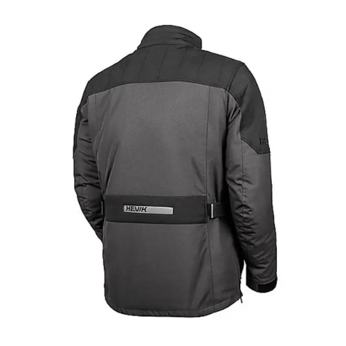 Giacca Moto Hevik Portland Evo Uomo Nero/Grigio - Moon Bike - Vista 2