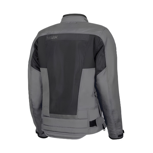 Giacca Moto Hevik Scirocco Lady Light Nero/Grigio - Moon Bike - Vista 2