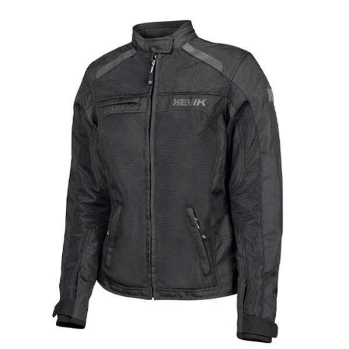 Giacca Moto Hevik Scirocco Lady Light Nero - Moon Bike - Vista 1