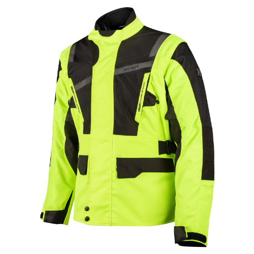 Giacca Moto Hevik Stelvio 3.0 Limited Giallo/Nero - Moon Bike - Vista 1
