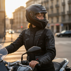 Giacca Moto Hevik Stelvio Lady Light Grigio/Nero - Moon Bike - Vista 8