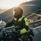 Giacca Moto Hevik Stelvio Light Nero/Giallo Fluo - Moon Bike - Vista 11