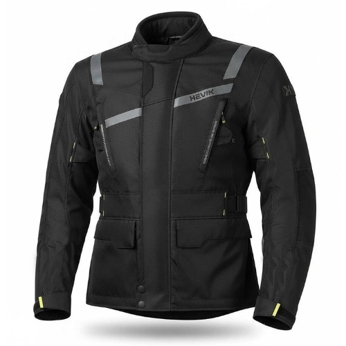 Giacca Moto Hevik Stelvio Light Nero - Moon Bike - Vista 1