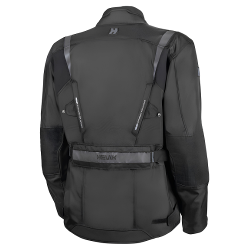 Giacca Moto Hevik Stelvio Light Nero - Moon Bike - Vista 2