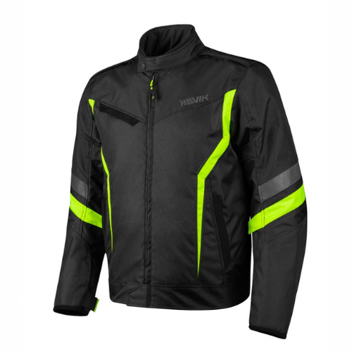 Giacca Moto Hevik Vega Urban Uomo Nero - Moon Bike - Vista 1
