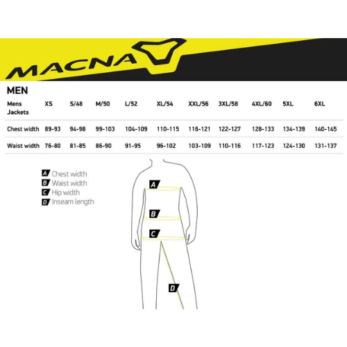 Macna Giacca Moto Macna Fusor Light Grey Blu – Impermeabile 3 Strati CE Livello 2 Blu Abbigliamento per moto - Moon Bike - Vista 4