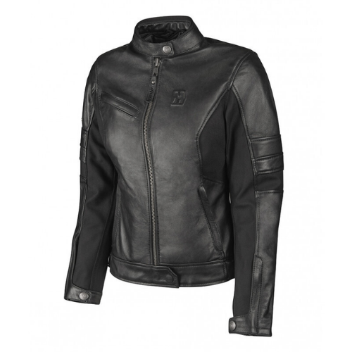 Giacca Moto in Pelle Hevik Avior Lady Donna Nero - Moon Bike - Vista 1