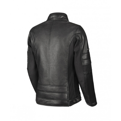 Giacca Moto in Pelle Hevik Avior Lady Donna Nero - Moon Bike - Vista 2