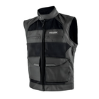 Gilet Moto Hevik Typhoon Multitasche Nero