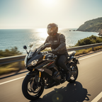 Gilet Moto Hevik Typhoon Multitasche Nero