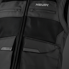 Gilet Moto Hevik Typhoon Multitasche Nero
