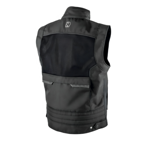 Gilet Moto Hevik Typhoon Multitasche Nero