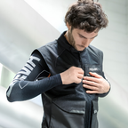 Gilet Moto Hevik Typhoon Multitasche Nero