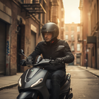 Givi 10.7 EVO D-Jet Grigio Opaco – Casco Demi-Jet ECE 22.06 - Moon Bike - Vista 10