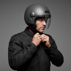 Givi 10.7 EVO D-Jet Grigio Opaco – Casco Demi-Jet ECE 22.06 - Moon Bike - Vista 4