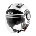 Givi 11.1 Air Jet-R Round Bianco/Nero – Casco Jet ECE 22.05 - Moon Bike - Vista 1