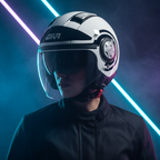 Givi 11.1 Air Jet-R Round Bianco/Nero – Casco Jet ECE 22.05 - Moon Bike - Vista 13