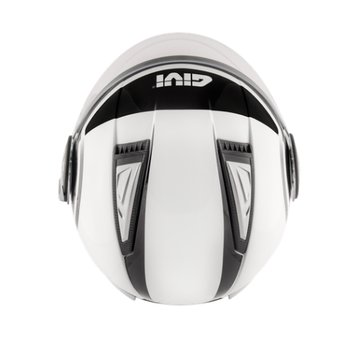 Givi 11.1 Air Jet-R Round Bianco/Nero – Casco Jet ECE 22.05 - Moon Bike - Vista 3