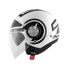 Givi 11.1 Air Jet-R Round Bianco/Nero – Casco Jet ECE 22.05 - Moon Bike - Vista 4