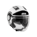 Givi 11.1 Air Jet-R Round Bianco/Nero – Casco Jet ECE 22.05 - Moon Bike - Vista 8