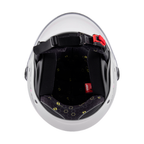 Givi 11.7B D-Jet Argento Opaco/Fucsia – Casco Demi-Jet ECE 22.06 - Moon Bike - Vista 6