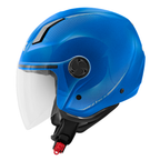 Givi 11.7B D-Jet Azzurro – Casco Demi-Jet ECE 22.06 - Moon Bike - Vista 2