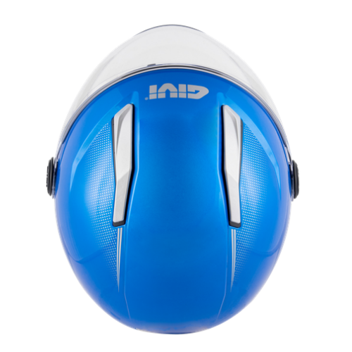 Givi 11.7B D-Jet Azzurro – Casco Demi-Jet ECE 22.06 - Moon Bike - Vista 5
