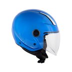 Givi 11.7B D-Jet Azzurro – Casco Demi-Jet ECE 22.06 - Moon Bike - Vista 6