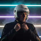 Givi 11.7B D-Jet Bianco Lucido – Casco Demi-Jet ECE 22.06 - Moon Bike - Vista 12