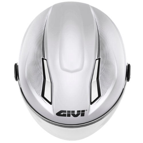 Givi 11.7B D-Jet Bianco Lucido – Casco Demi-Jet ECE 22.06 - Moon Bike - Vista 4