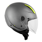 Givi 11.7B D-Jet Titanio Opaco – Casco Demi-Jet ECE 22.06 - Moon Bike - Vista 2