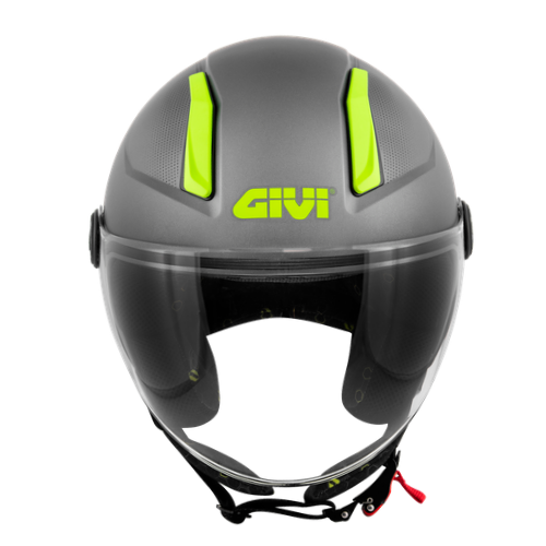 Givi 11.7B D-Jet Titanio Opaco – Casco Demi-Jet ECE 22.06 - Moon Bike - Vista 7