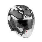 Givi 12.3 Stratos Shade Titanio/Nero/Bianco – Casco Jet ECE 22.05 - Moon Bike - Vista 2
